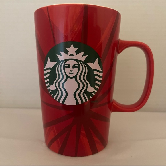 Starbucks 2014Bold Red Christmas Coffee Mug - Picture 1 of 4